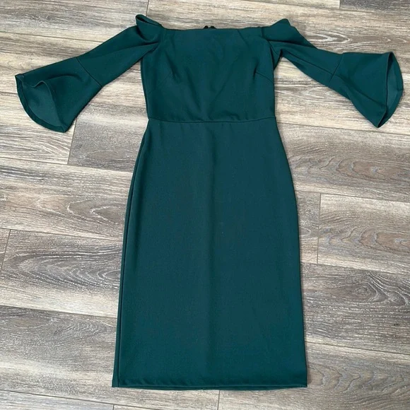 H&M | Dresses | Hm Green Midi Dress Small Elastic Top And Zip Back Closure | Poshmark H&M | Dresses | Hm Green Midi Dress Small Elastic Top And Zip Back Closure | Poshmark